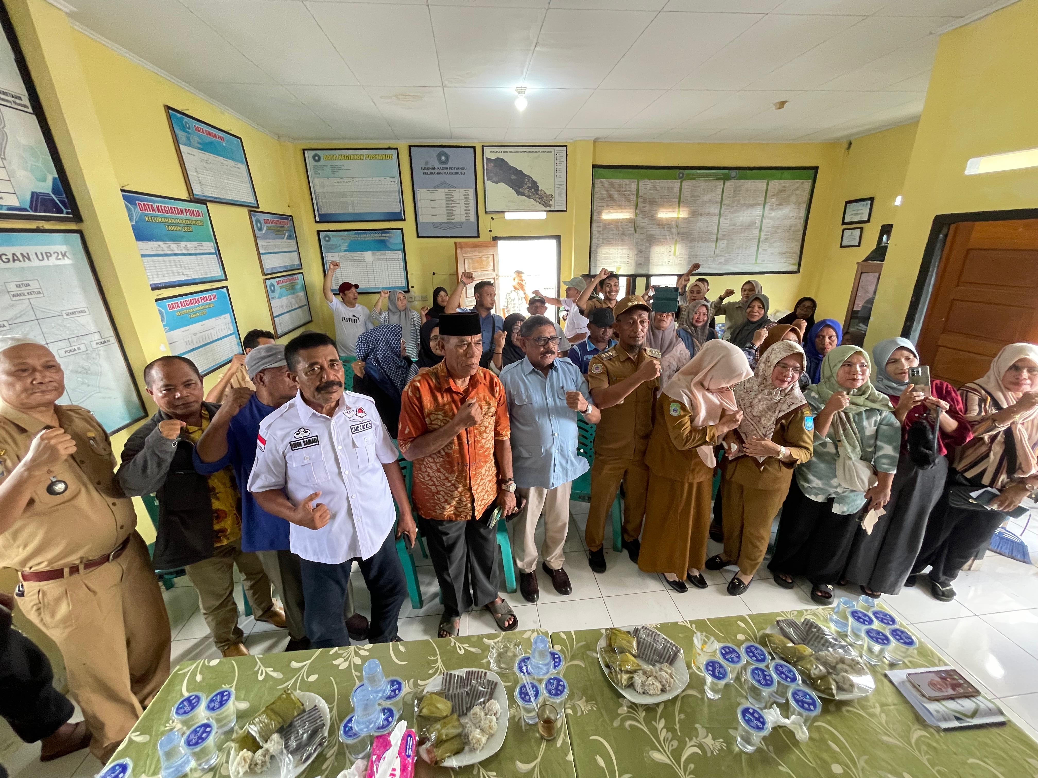 Sosialisasi Pembentukan Koperasi Merah Putih di Kelurahan Marikrubu, Ternate Tengah